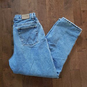 Fleece Lined High Waist Mom Jeans Ankle Length